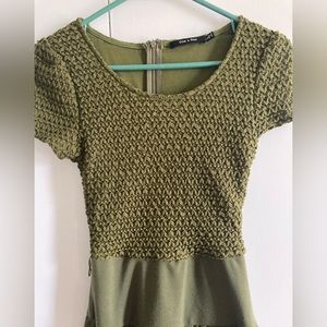 Olive Drab ModCloth Dress